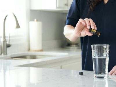 Healthy morning habits and glass of water